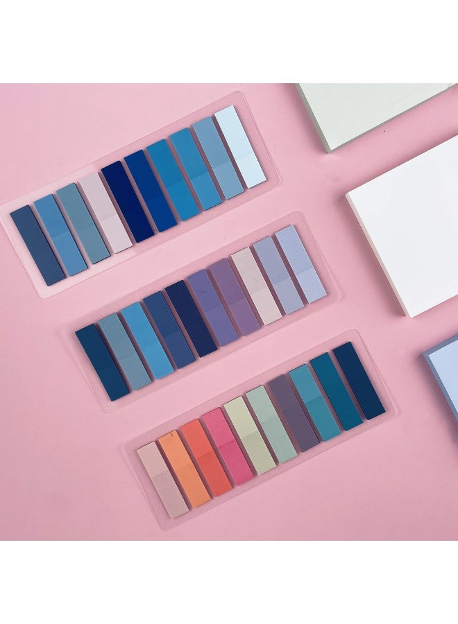 كاكو 1600 قطعة علامات صفحات لاصقة ألوان باستيل متنوعة، ملصقات مؤشر شفافة قابلة للكتابة للكتب والمخططات والملاحظات والمكتب والمدرسة - Image 3